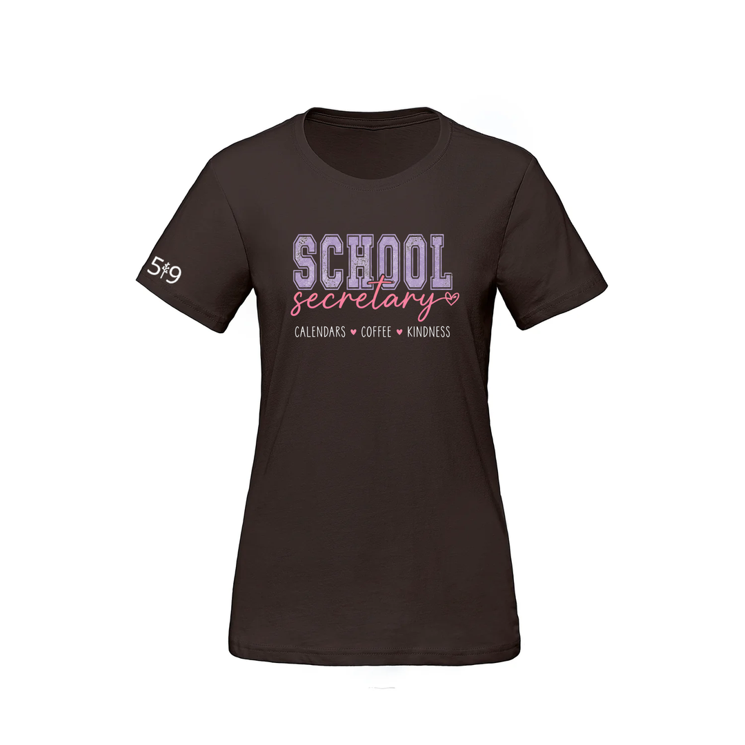 SECRETARY VARSITY TEE (WOMENS)