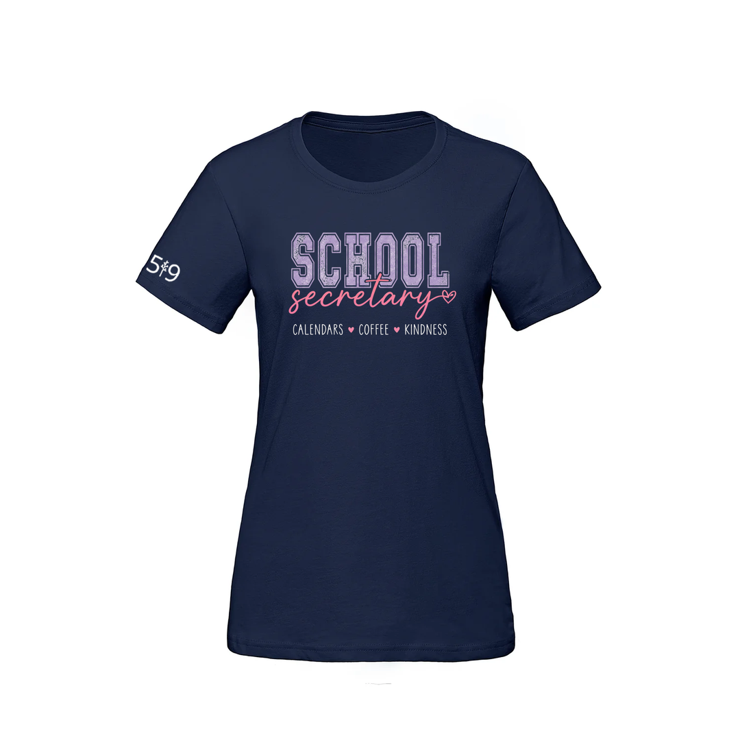 SECRETARY VARSITY TEE (WOMENS)