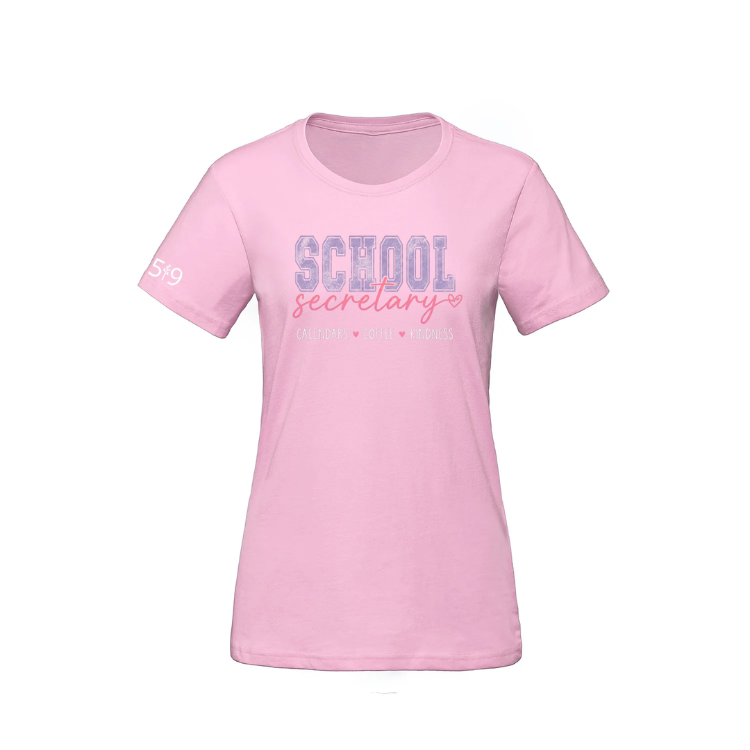 SECRETARY VARSITY TEE (WOMENS)