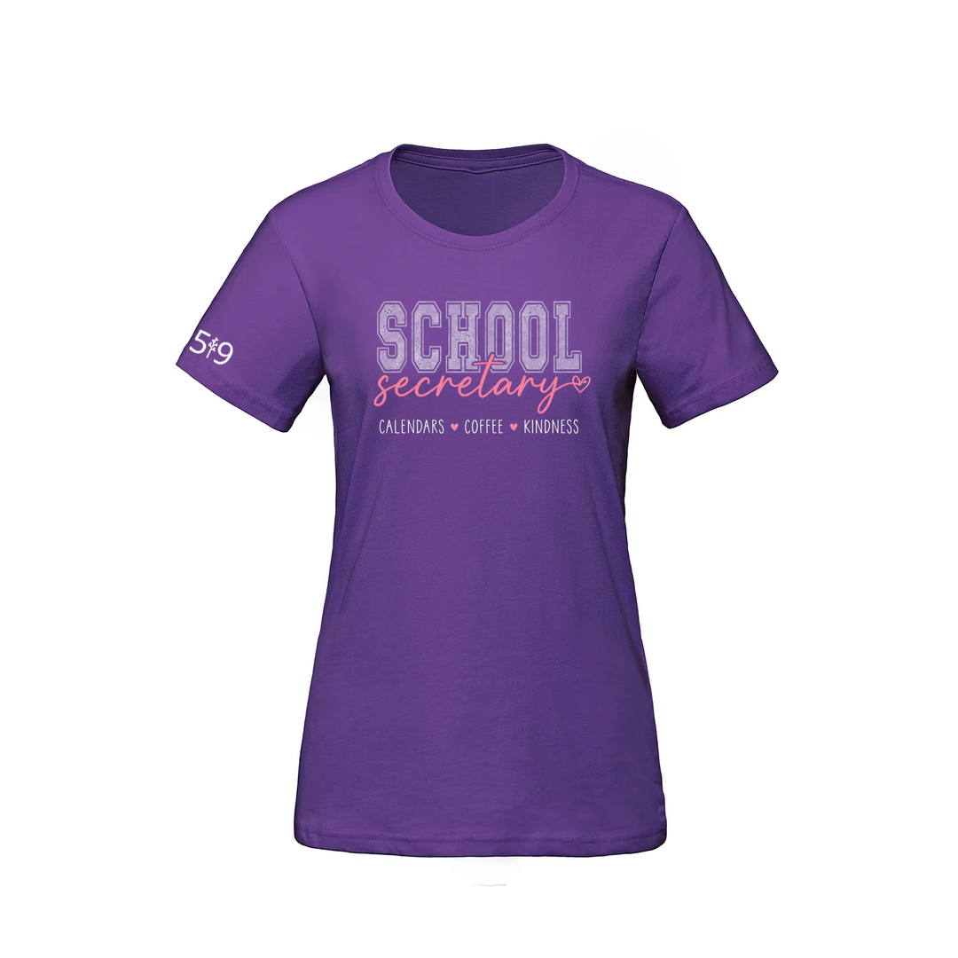 SECRETARY VARSITY TEE (WOMENS)