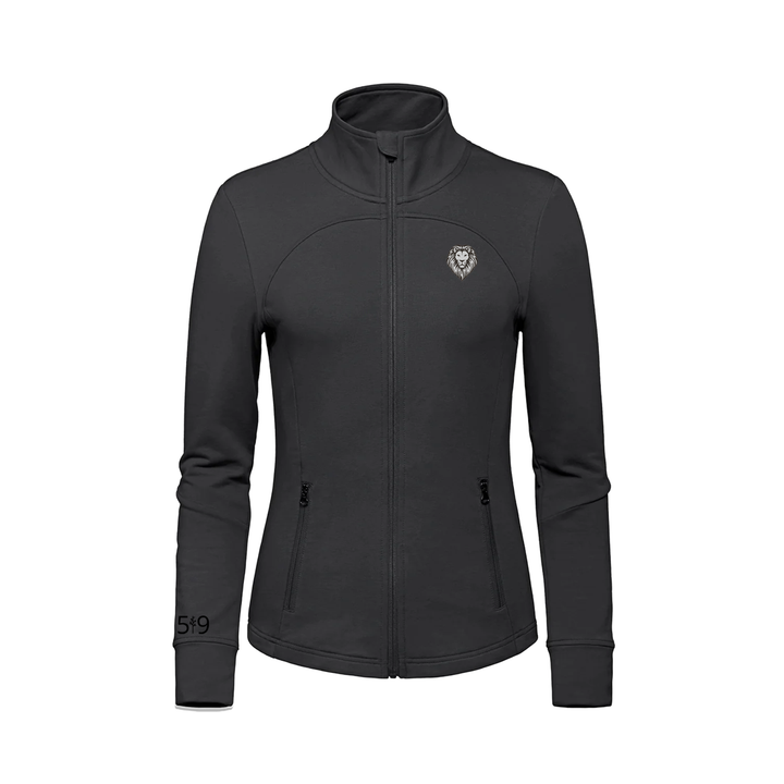 SOUTH EMBROIDERED FRENCH TERRY ZIP-UP (WOMENS)