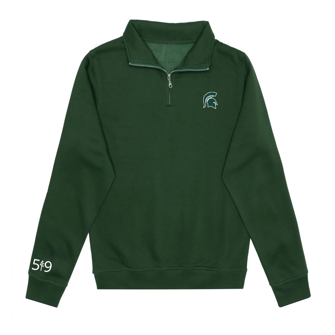 MTS EMBROIDERED 1/4 ZIP (UNISEX)