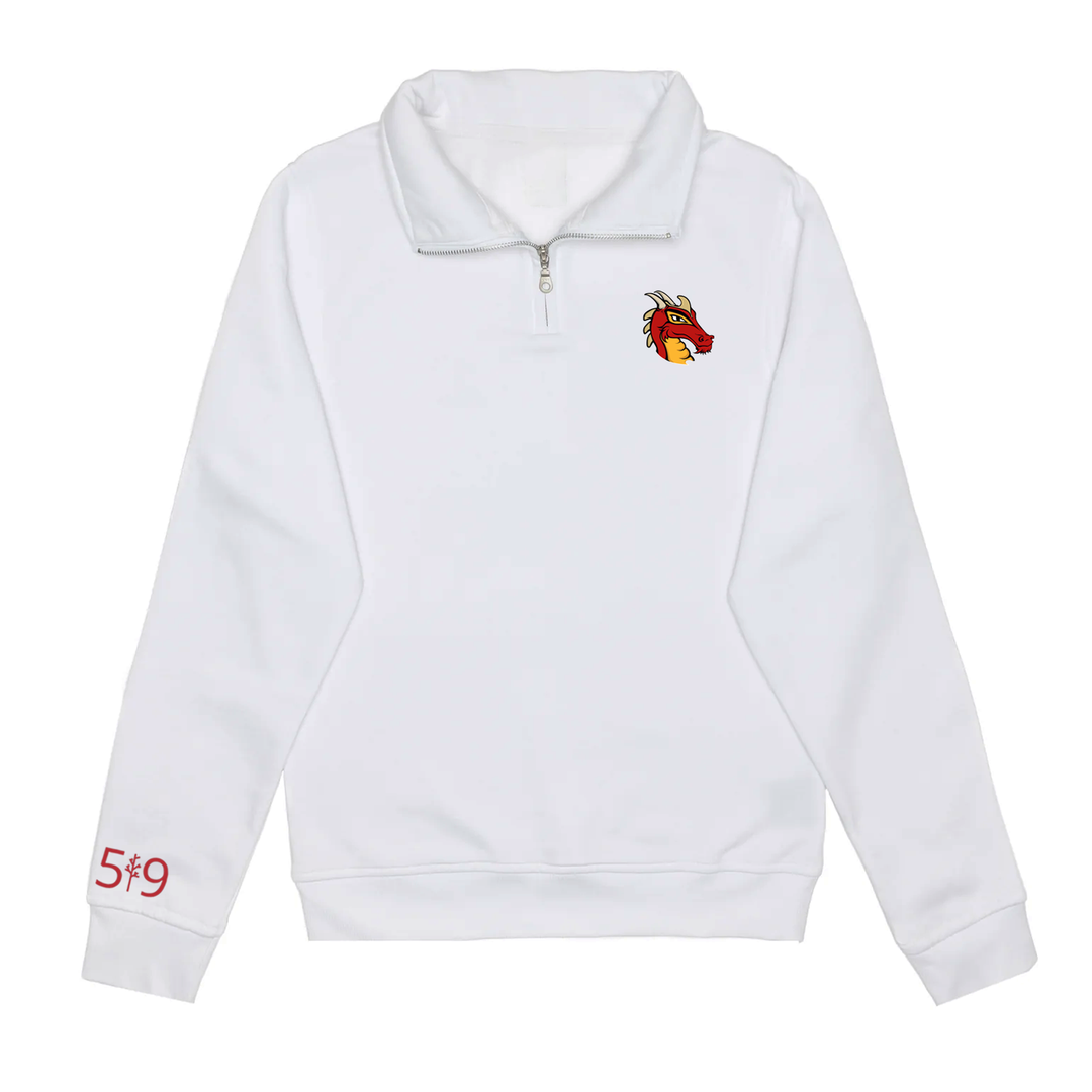 SPITFIRES EMBROIDERED 1/4 ZIP (UNISEX)