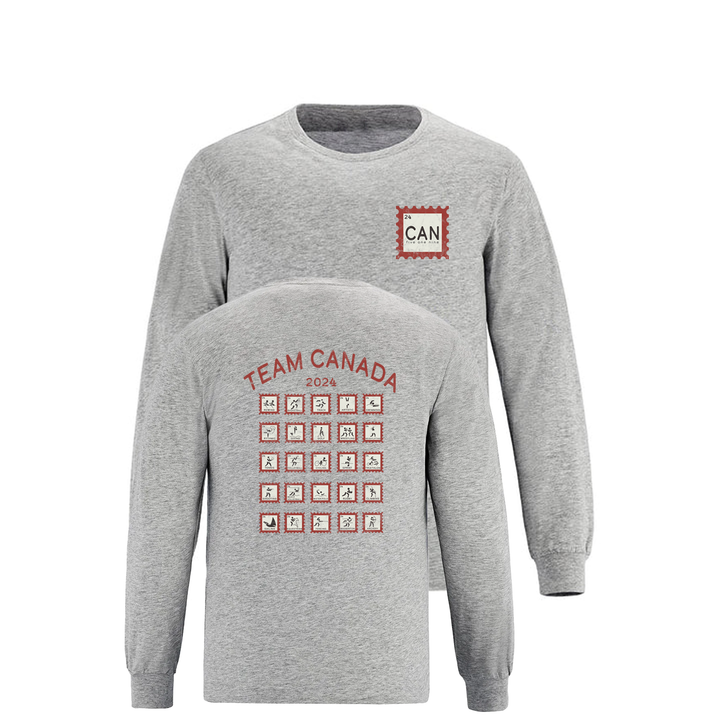 CANADA STAMP LONG SLEEVE (YOUTH)