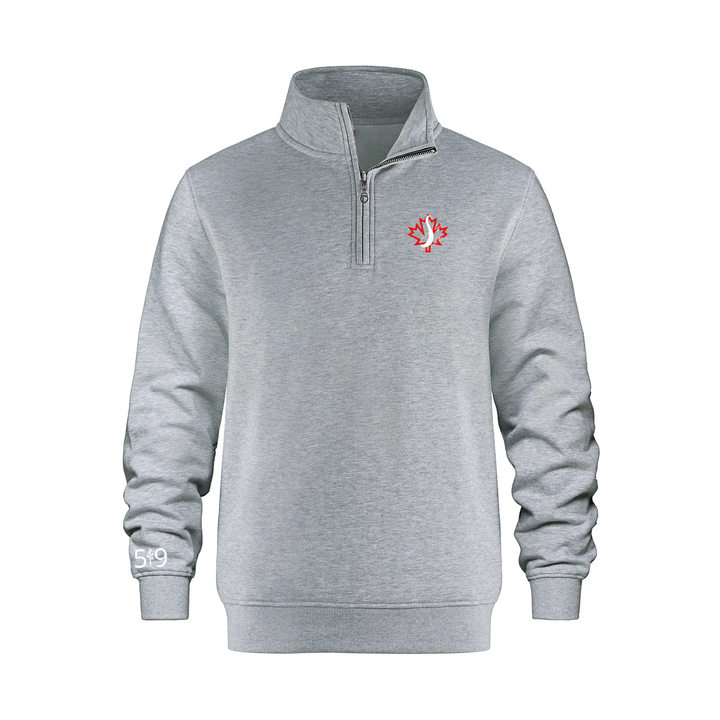 SYNCHRONICITY EMBROIDERED 1/4 ZIP (UNISEX)