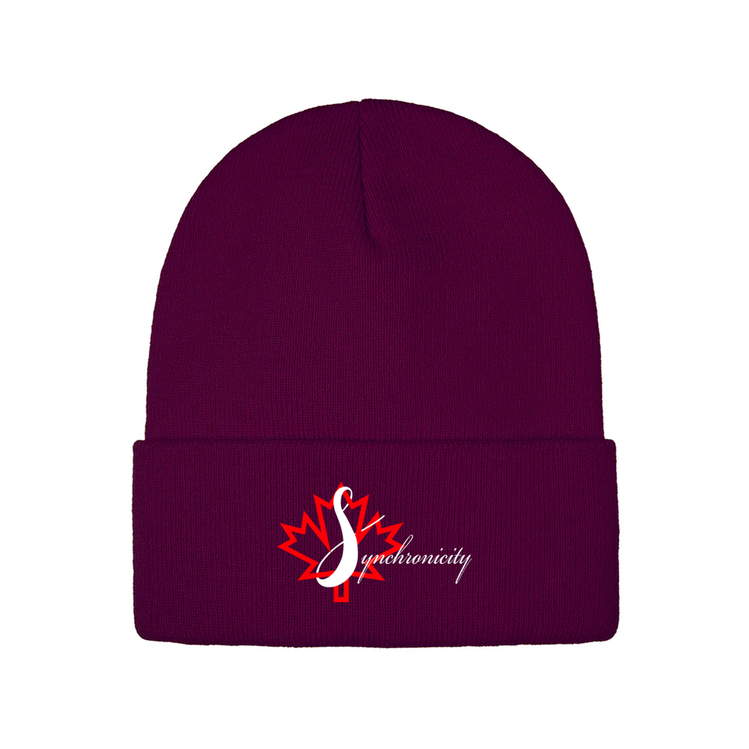 SYNCHRONICITY EMBROIDERED TOQUE