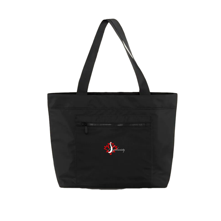 SYNCHRONICITY EMBROIDERED TOTE