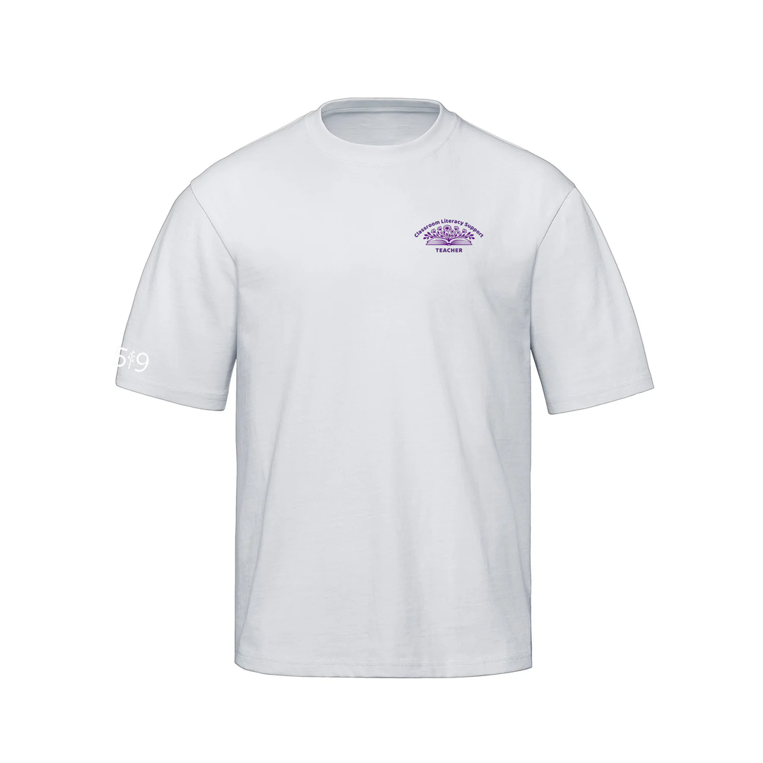 CLASSROOM LITERACY SUPPORT OVERSIZED TEE (UNISEX)