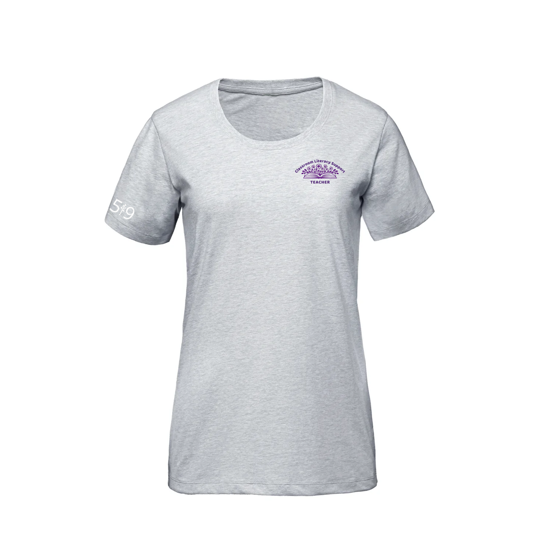 CLASSROOM LITERACY SUPPORT PREMIUM TEE (WOMENS)