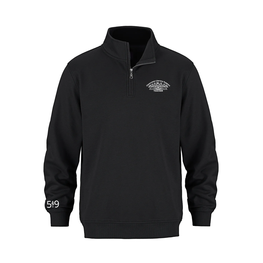 CLASSROOM LITERACY SUPPORT 1/4 ZIP (UNISEX)