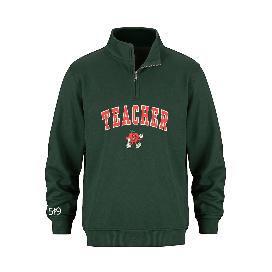 APPLE CLUB 1/4 ZIP (UNISEX)