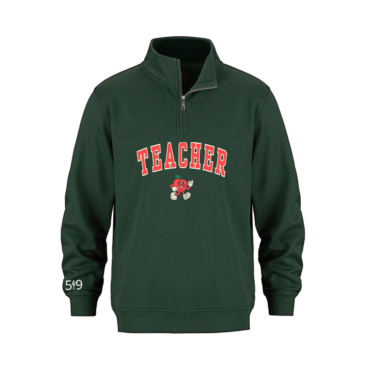 APPLE CLUB 1/4 ZIP (UNISEX)