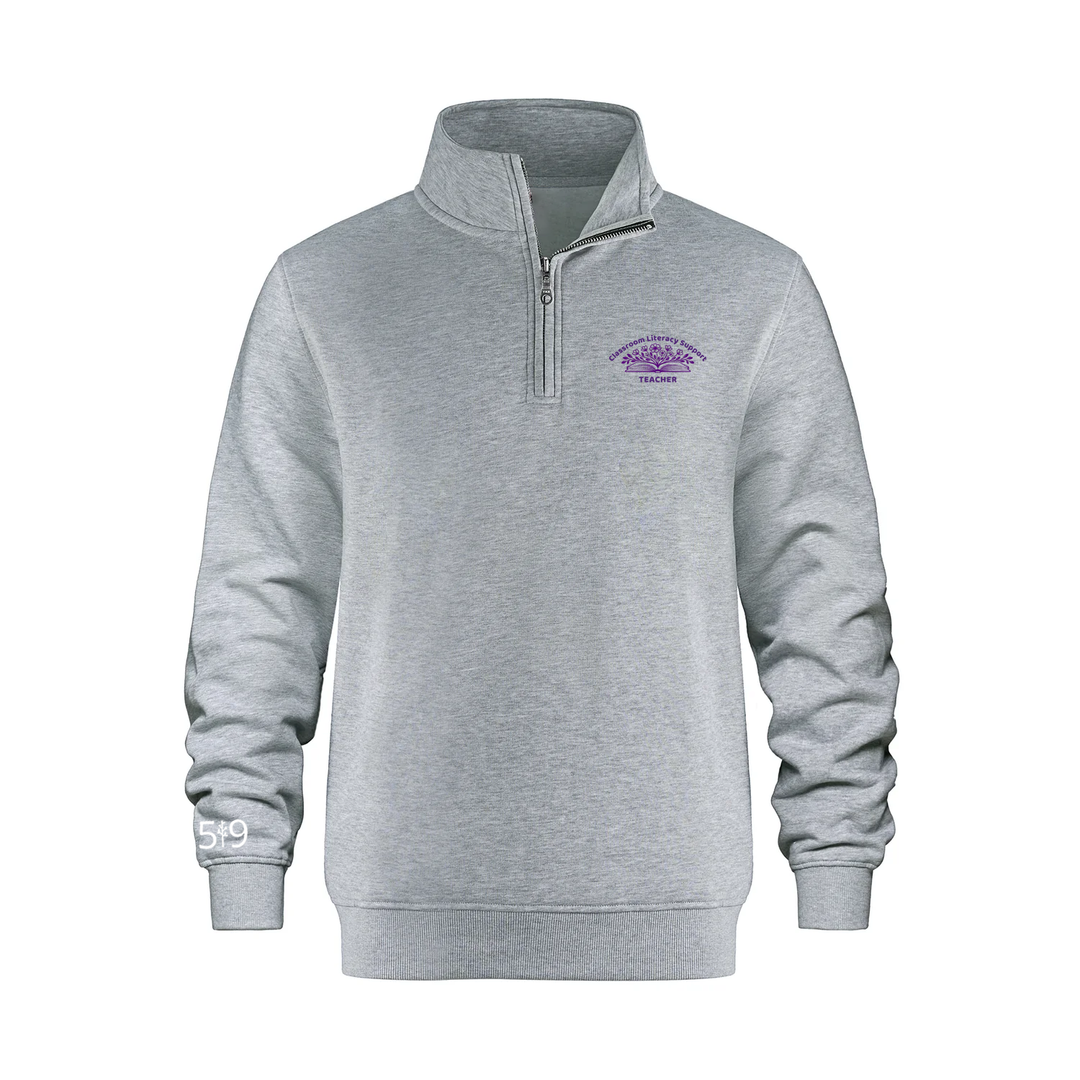 CLASSROOM LITERACY SUPPORT 1/4 ZIP (UNISEX)
