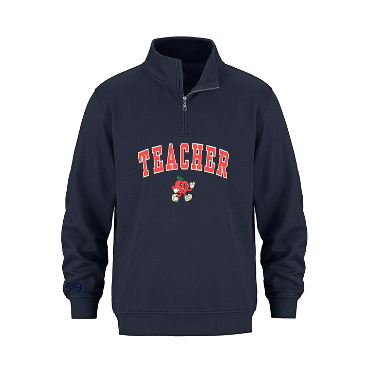 APPLE CLUB 1/4 ZIP (UNISEX)