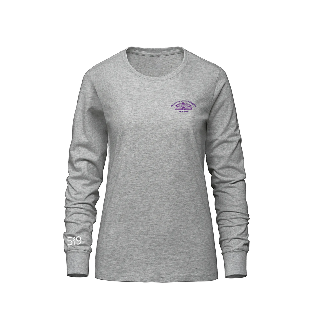 CLASSROOM LITERACY SUPPORT LONG SLEEVE (WOMENS)