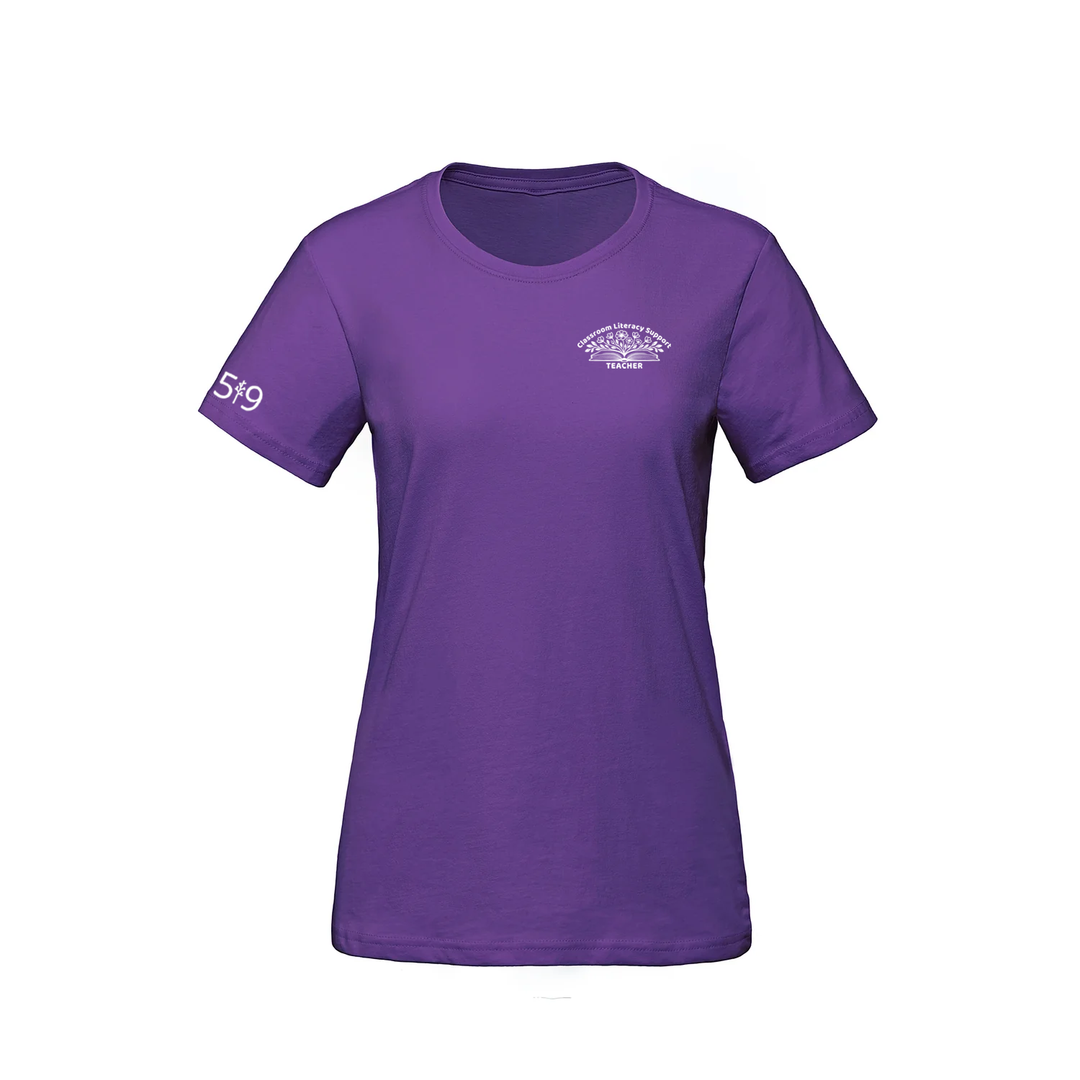 CLASSROOM LITERACY SUPPORT TEE (WOMENS)
