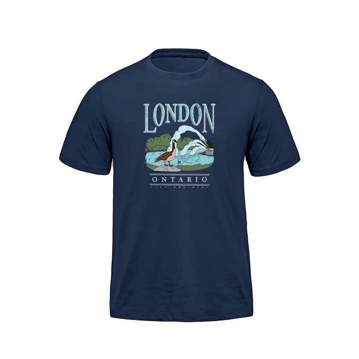 LONDON VINTAGE THAMES RIVER PREMIUM TEE (MENS)