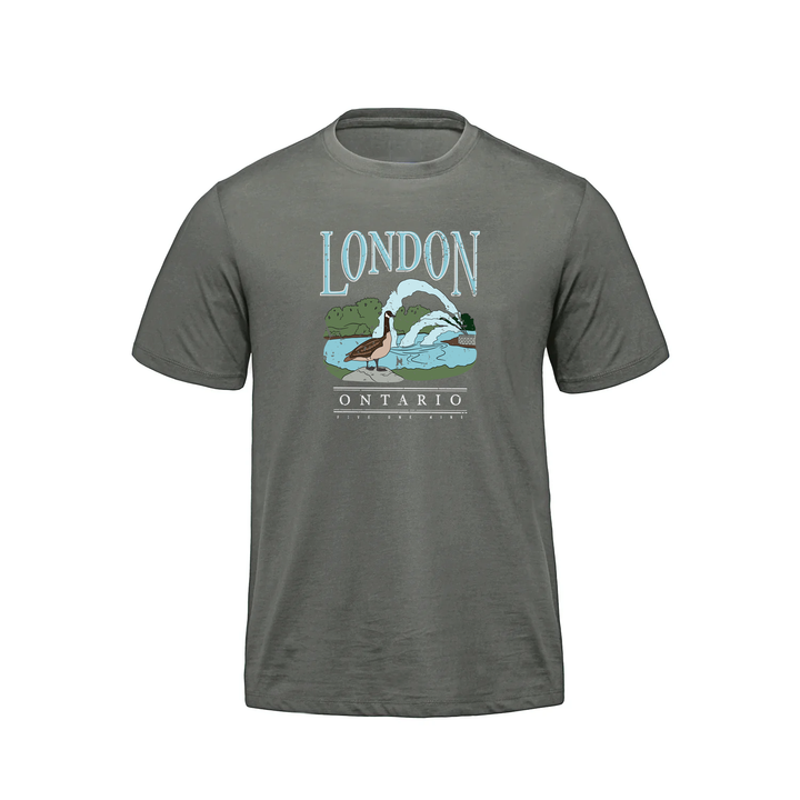 LONDON VINTAGE THAMES RIVER PREMIUM TEE (MENS)