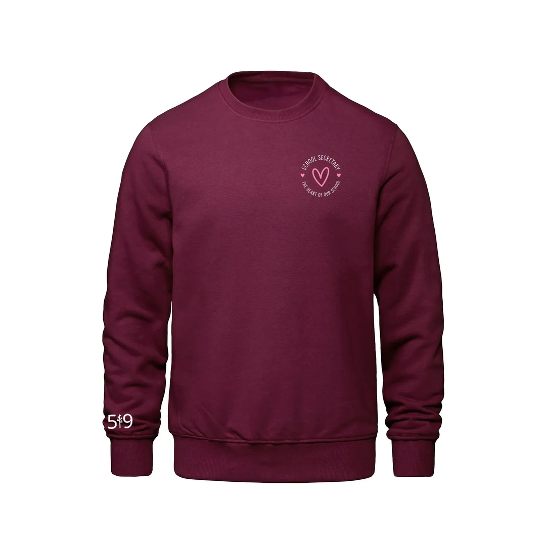 SECRETARY HEART CREW (UNISEX)