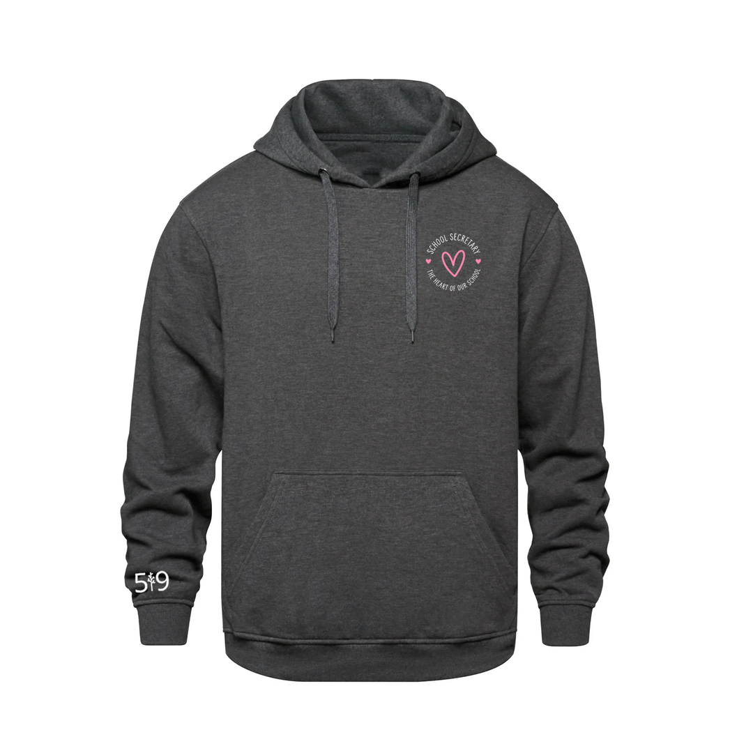 SECRETARY HEART HOODIE (UNISEX)