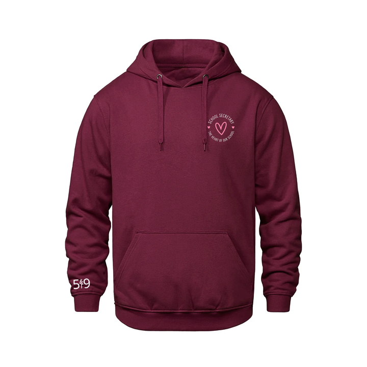 SECRETARY HEART HOODIE (UNISEX)