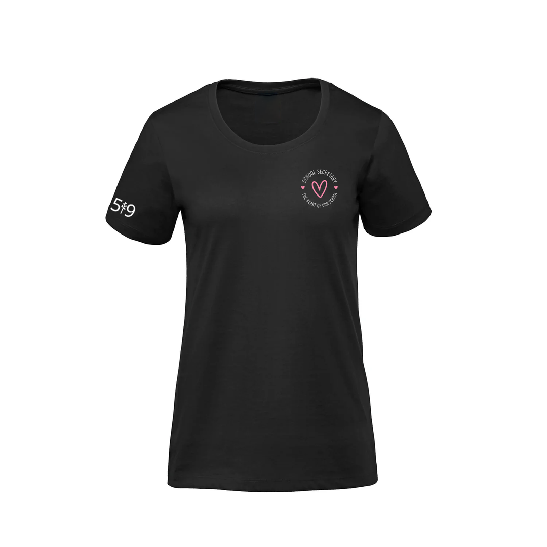 SECRETARY HEART PREMIUM TEE (WOMENS)