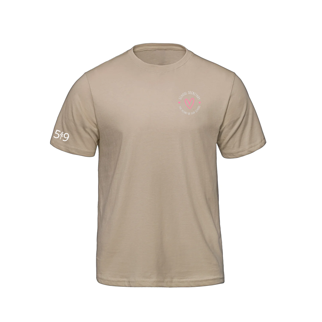 SECRETARY HEART TEE (MENS)