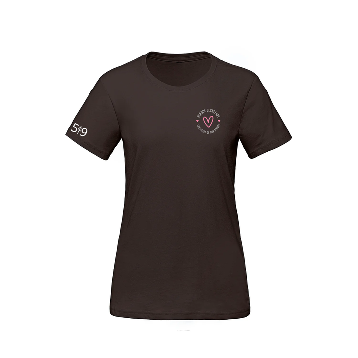 SECRETARY HEART TEE (WOMENS)