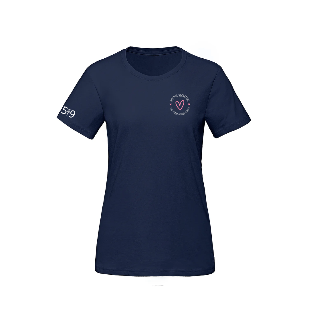 SECRETARY HEART TEE (WOMENS)