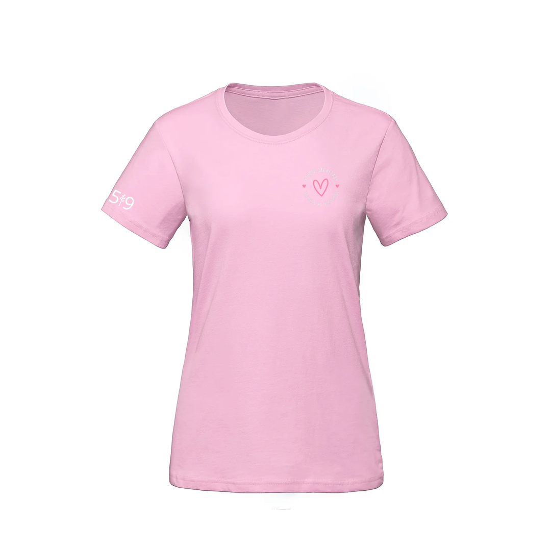 SECRETARY HEART TEE (WOMENS)