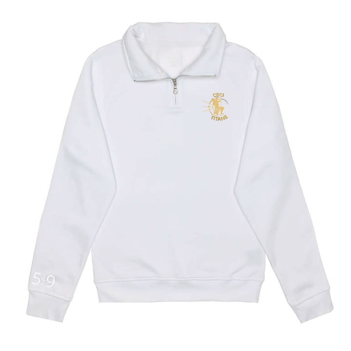 TITANS SCULPTURE 1/4 ZIP (UNISEX)