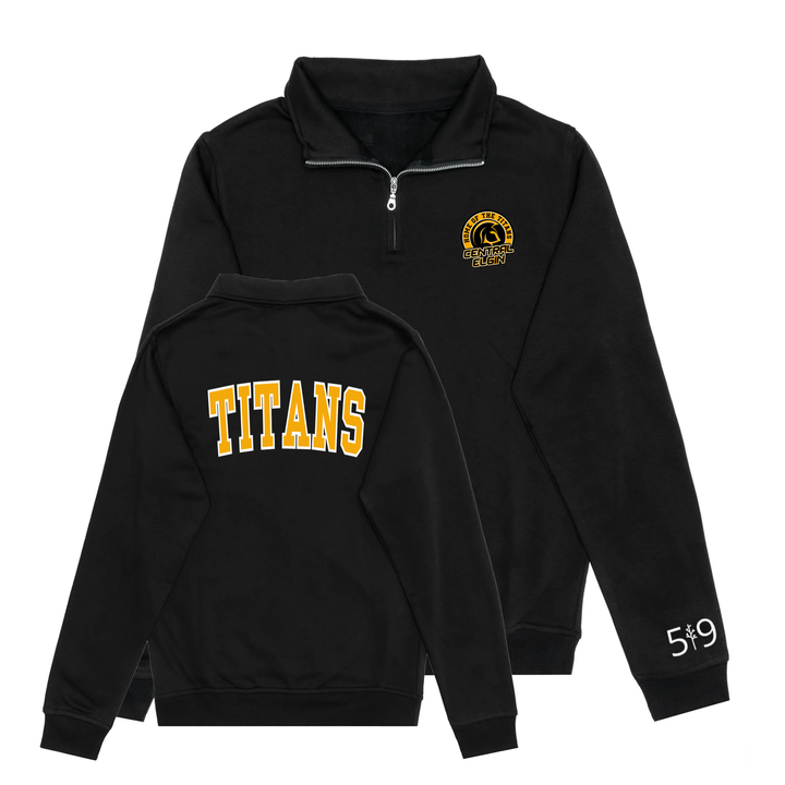 TITANS VARSITY 1/4 ZIP (UNISEX)