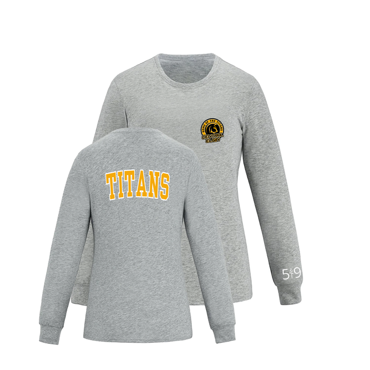 TITANS VARSITY LONG SLEEVE (WOMENS)