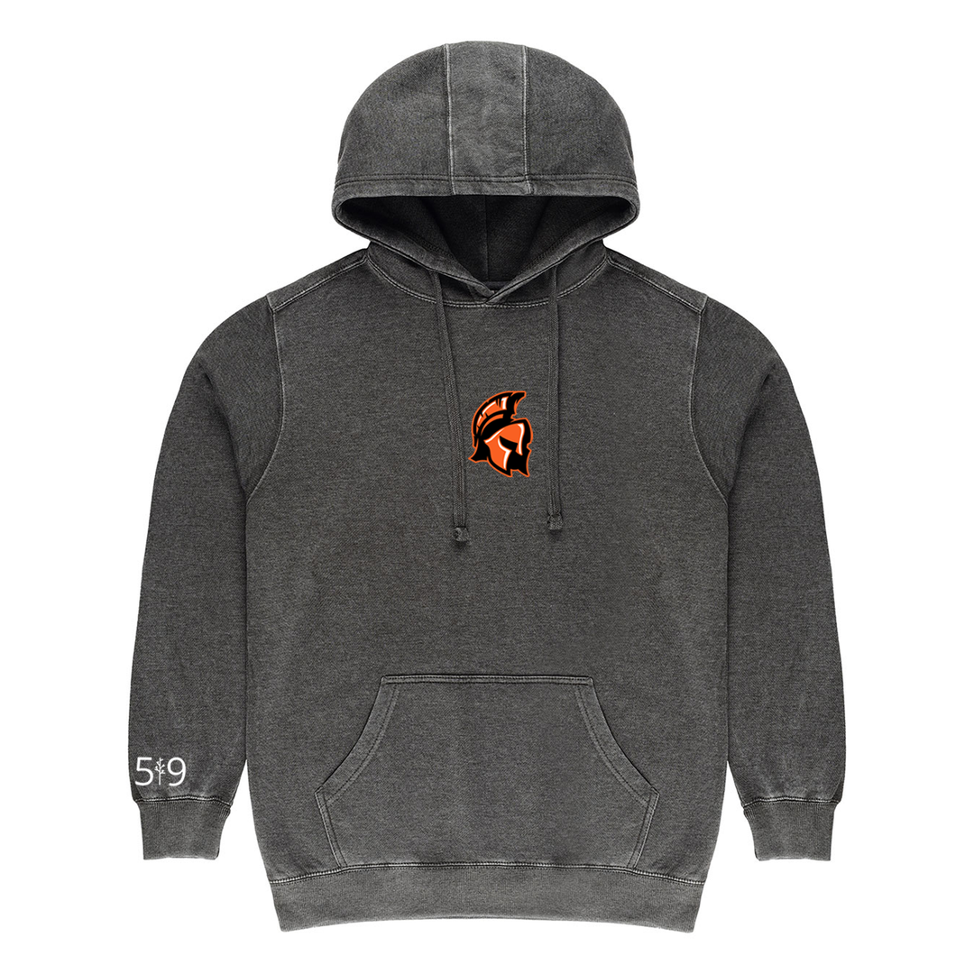 TROJANS LIMITED EDITION EMBROIDERED VINTAGE HOODIE (UNISEX)
