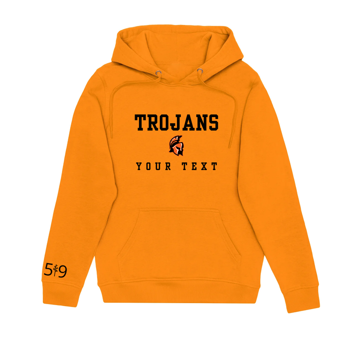 CLARKE ROAD TROJANS EMBROIDERED TEAM HOODIE (UNISEX)