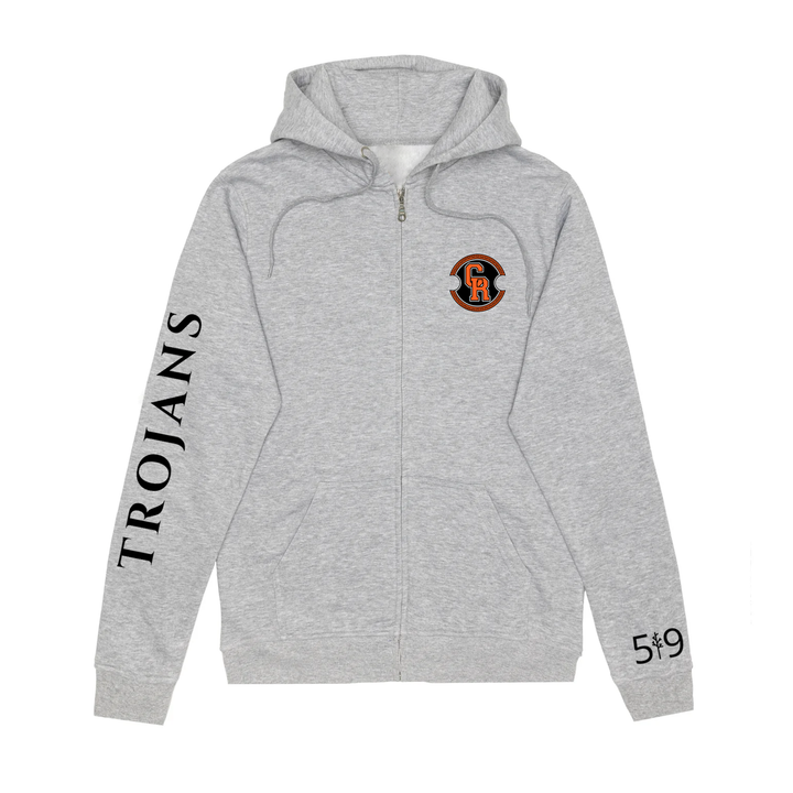 TROJANS SLEEVE ZIP-UP (UNISEX)