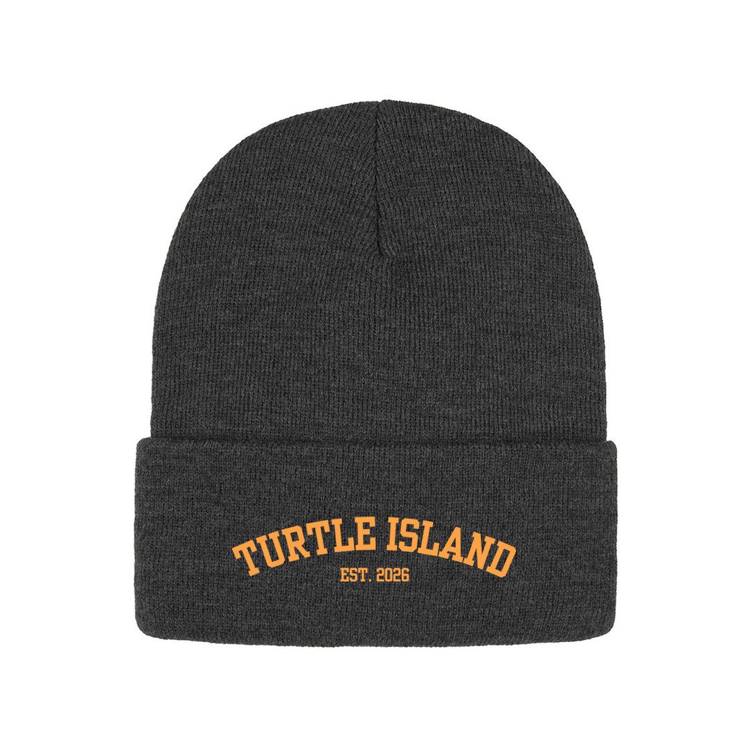 TURTLE ISLAND EMBROIDERED TOQUE