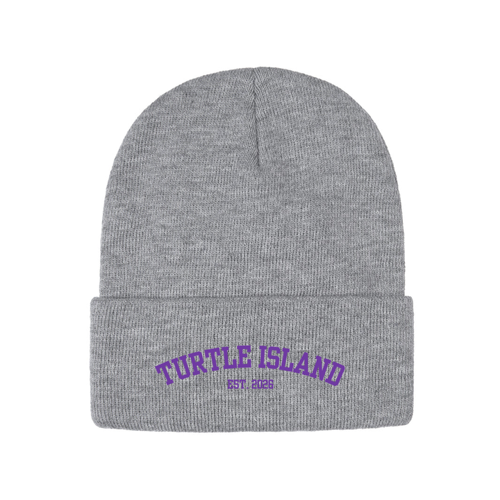 TURTLE ISLAND EMBROIDERED TOQUE