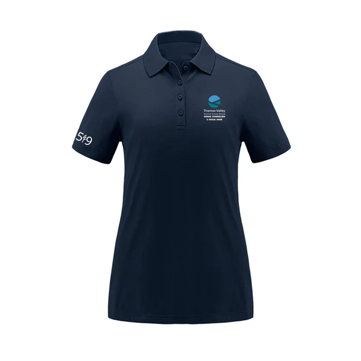 SCHOOL COUNSELLING AND SOCIAL WORK EMBROIDERED PIQUE POLO (WOMENS)