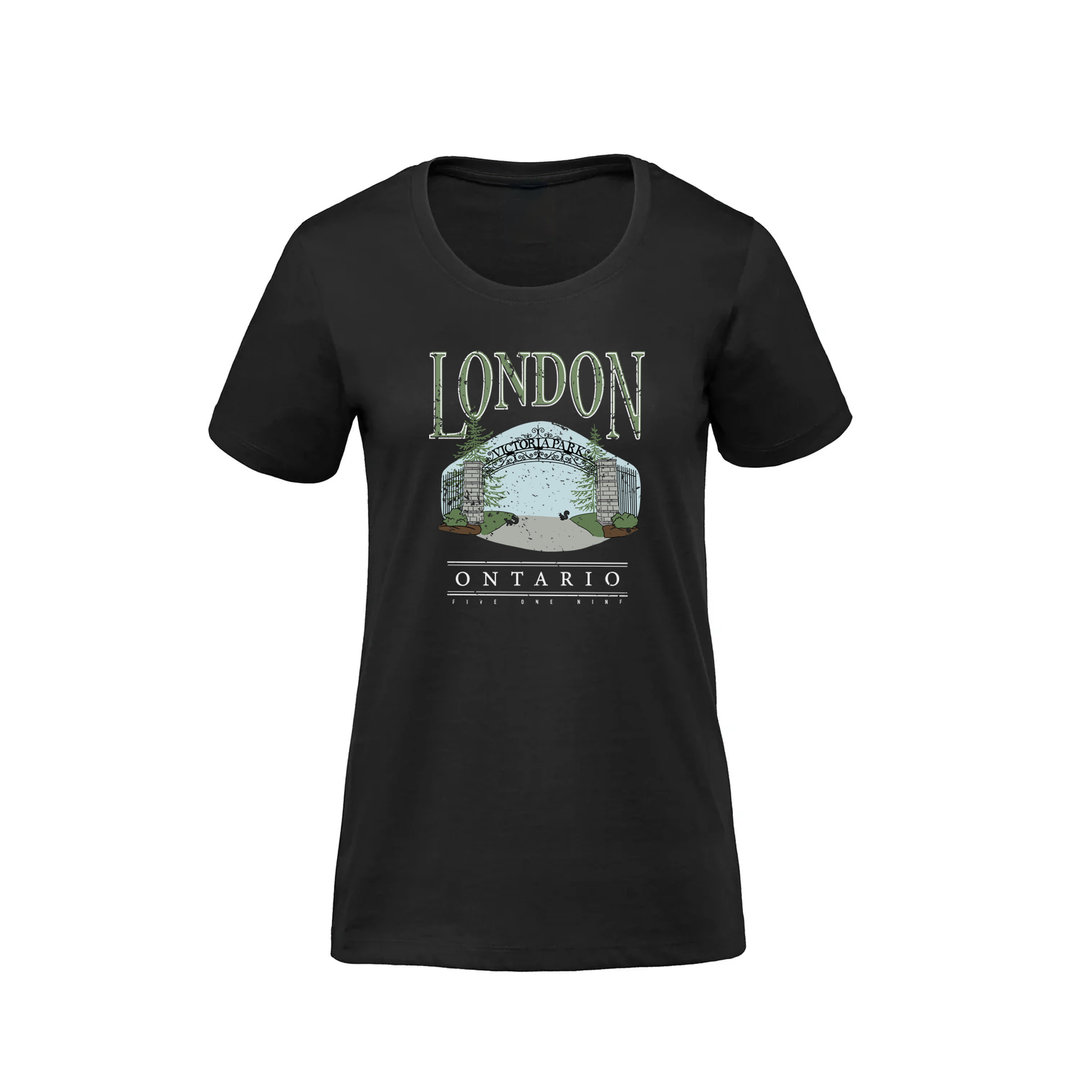 LONDON VINTAGE VICTORIA PARK PREMIUM TEE (WOMENS)
