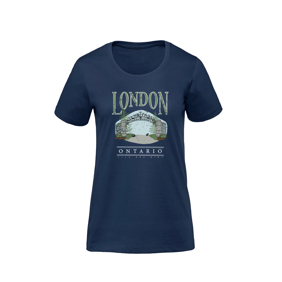 LONDON VINTAGE VICTORIA PARK PREMIUM TEE (WOMENS)