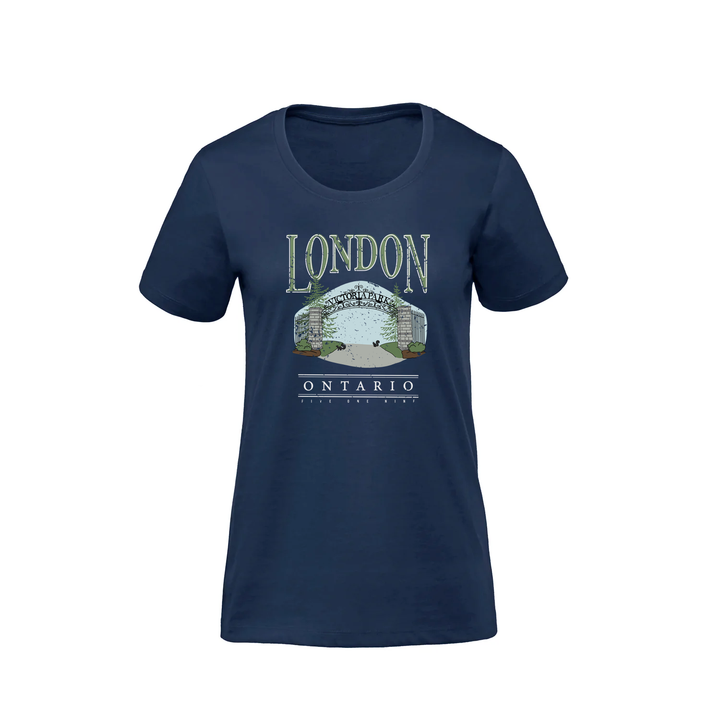 LONDON VINTAGE VICTORIA PARK PREMIUM TEE (WOMENS)