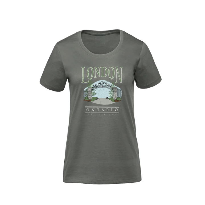 LONDON VINTAGE VICTORIA PARK PREMIUM TEE (WOMENS)