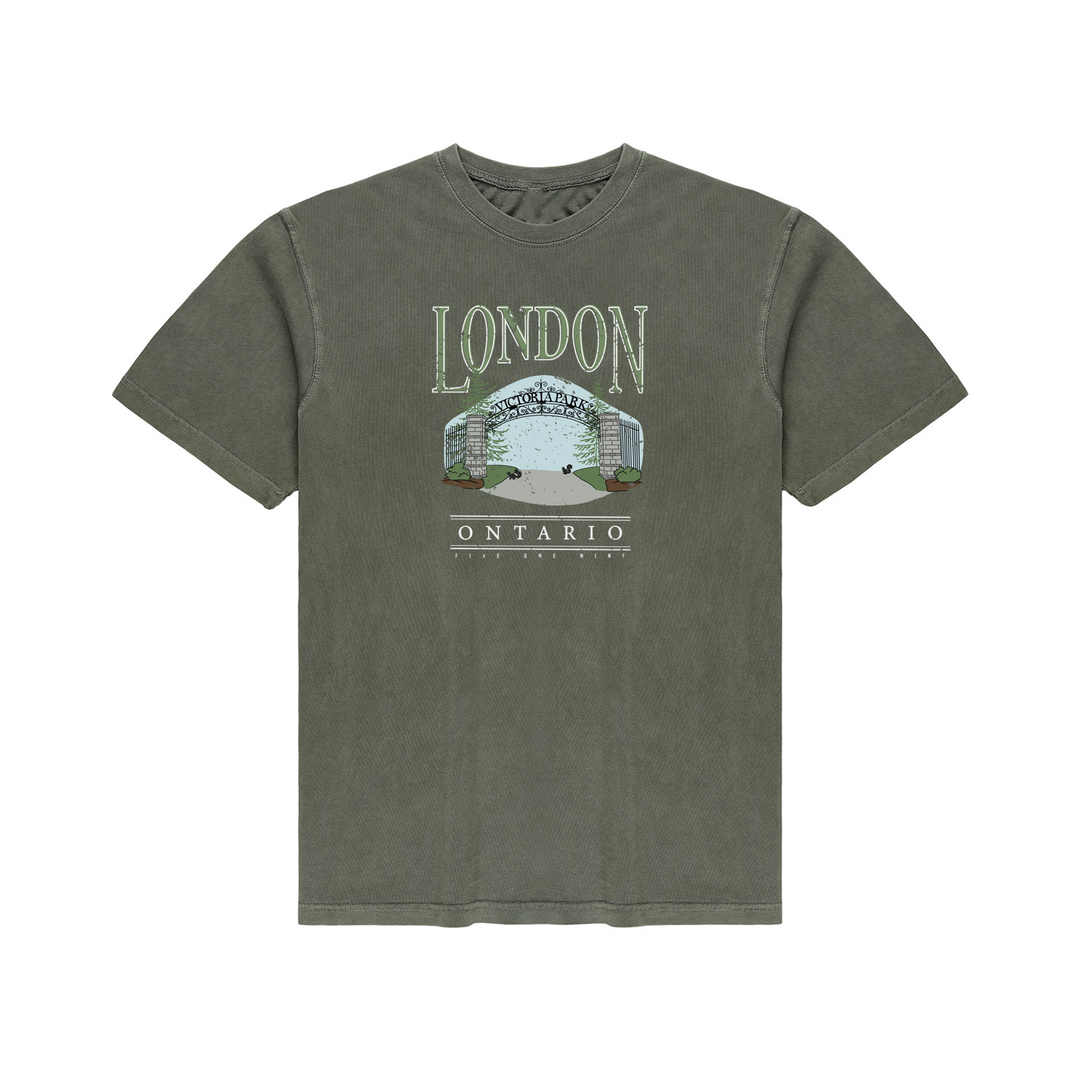LONDON VINTAGE VICTORIA PARK VINTAGE TEE (UNISEX)