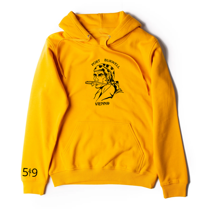 PORT BURWELL PIRATES HOODIE (UNISEX)