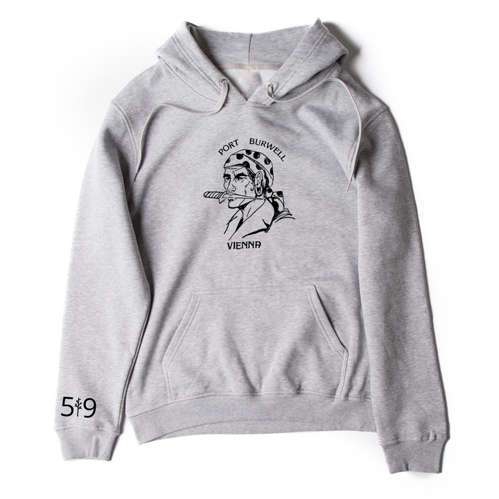 PORT BURWELL PIRATES HOODIE (UNISEX)