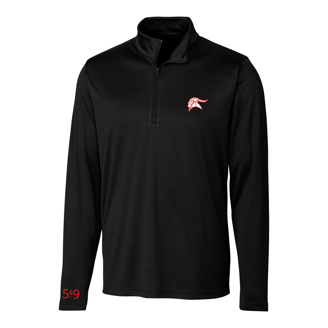 ARTHUR VOADEN EMBROIDERED ATHLETIC 1/4 ZIP (MENS)