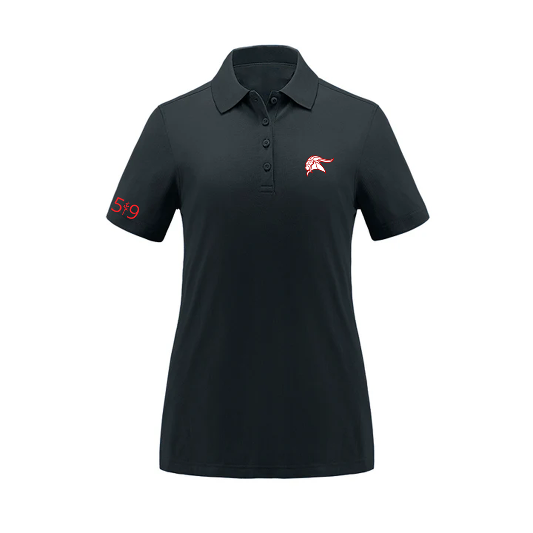 ARTHUR VOADEN EMBROIDERED PIQUE POLO (WOMENS)