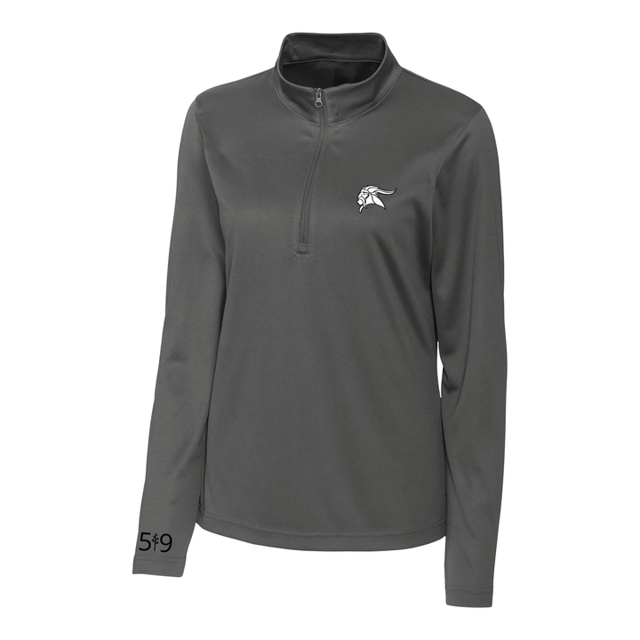 ARTHUR VOADEN EMBROIDERED ATHLETIC 1/4 ZIP (WOMENS)