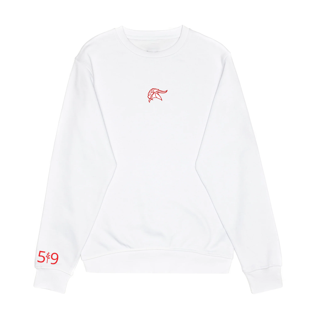 ARTHUR VOADEN EMBROIDERED CREW (UNISEX)